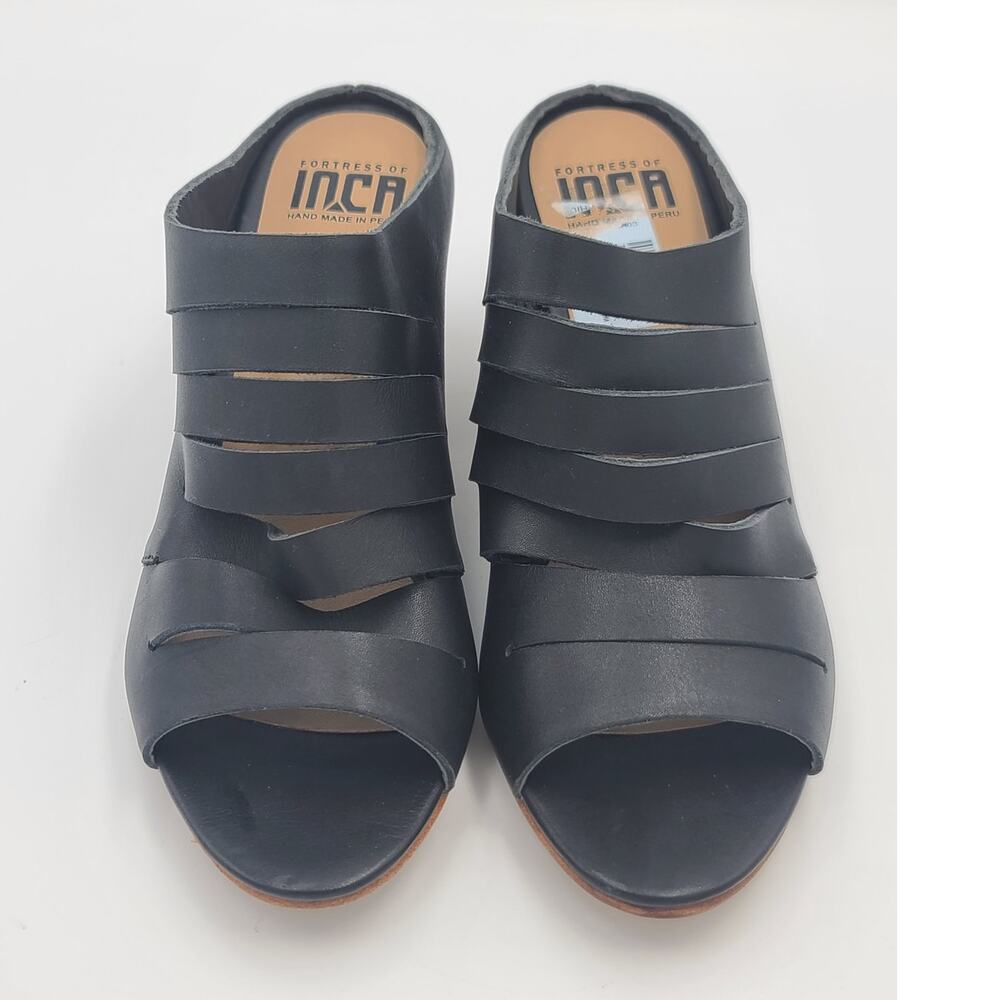 Fortress of Inca Gaby Leather Slide Shoes - Picture 3 of 6